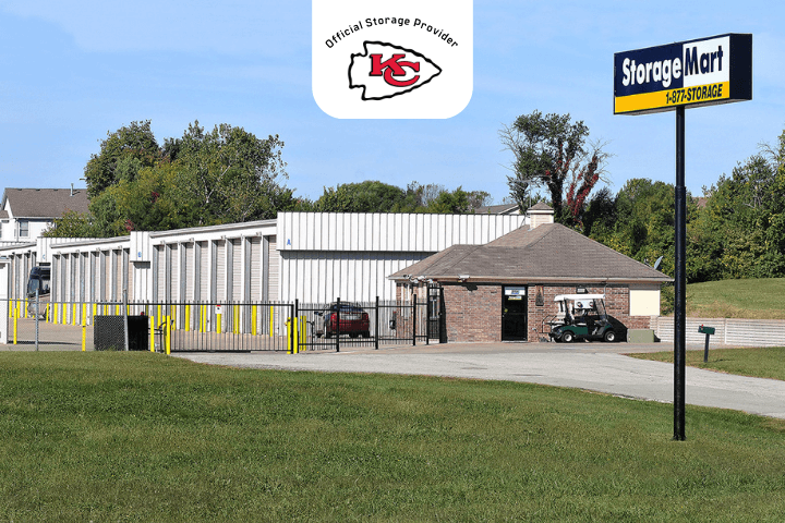 StorageMart in Lees Summitt - Official Storage Provider for the Kansas City Chiefs